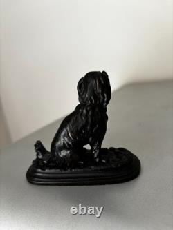 Bronze King Charles Spaniel, 19th Century, Attributed to Pierre-Jules Mêne, Expert Appraised Bronze King Charles Spaniel, 19th Century, Attributed to Pierre-Jules Mêne, Expert Appraised