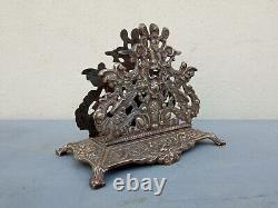 Bronze Letter Holder 19th Epoch Napoleon III