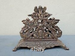 Bronze Letter Holder 19th Epoch Napoleon III