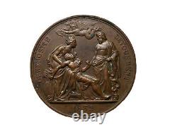 Bronze Medal Louis-philippe Devotion Cholera Epidemic Age XIX