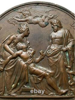 Bronze Medal Louis-philippe Devotion Cholera Epidemic Age XIX