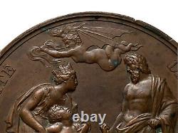 Bronze Medal Louis-philippe Devotion Cholera Epidemic Age XIX