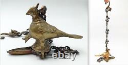 Bronze Oil Lamp Seljuk Period 19th Century