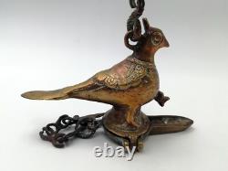 Bronze Oil Lamp Seljuk Period 19th Century