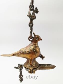 Bronze Oil Lamp Seljuk Period 19th Century