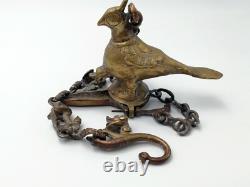 Bronze Oil Lamp Seljuk Period 19th Century