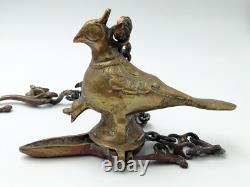 Bronze Oil Lamp Seljuk Period 19th Century