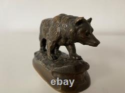 Bronze Ours, antique work from the 19th century, early 20th century