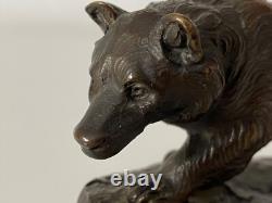 Bronze Ours, antique work from the 19th century, early 20th century