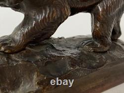 Bronze Ours, antique work from the 19th century, early 20th century