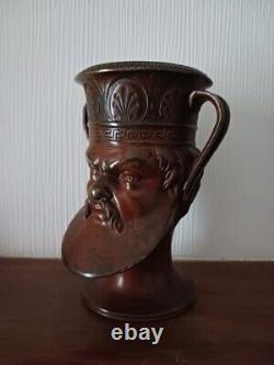 Bronze Period Neo Classic Of Poseidon, Amphora, Grand Tour Early Xixth