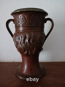 Bronze Period Neo Classic Of Poseidon, Amphora, Grand Tour Early Xixth