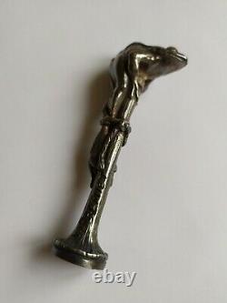 Bronze Seal Signed Fremiet The 19th Century Frog