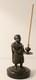 Bronze Statuette, Incense Holder, Black Man, Nubian, 19th Century