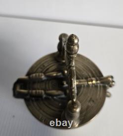 Bronze apothecary weight, known as a Nuremberg weight, 19th century 	

<br/>	 