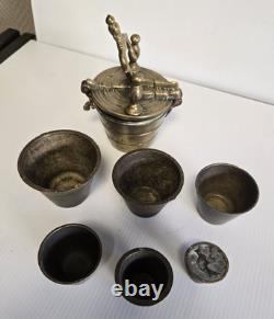 Bronze apothecary weight, known as a Nuremberg weight, 19th century

<br/> 