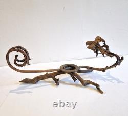 Bronze base, lamp mount, vase, plant pot cover or other. 19th century.