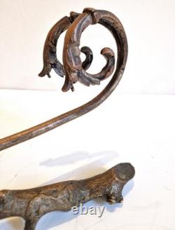 Bronze base, lamp mount, vase, plant pot cover or other. 19th century.