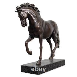 Bronze equestrian animalier from the 19th century