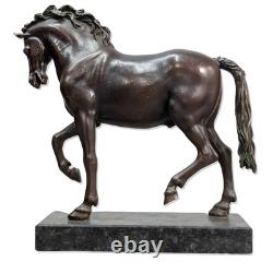 Bronze equestrian animalier from the 19th century