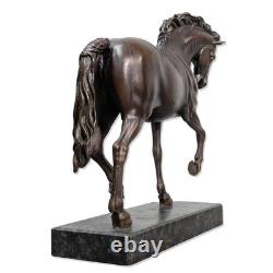 Bronze equestrian animalier from the 19th century