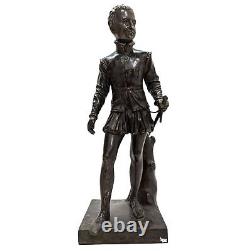 Bronze statue of Henri IV as a child from the late 19th century