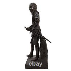 Bronze statue of Henri IV as a child from the late 19th century