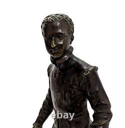 Bronze statue of Henri IV as a child from the late 19th century