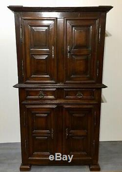 Buffet Two-time Body Nineteenth Century. Walnut Furniture