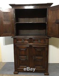 Buffet Two-time Body Nineteenth Century. Walnut Furniture