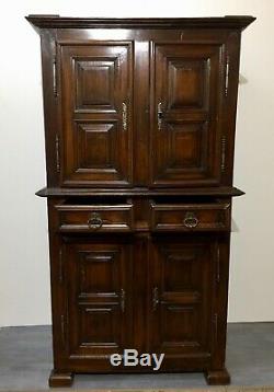 Buffet Two-time Body Nineteenth Century. Walnut Furniture