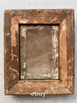 C. 1850+young Chimney Sweep +oil MI 19th century +splendid+period frame++