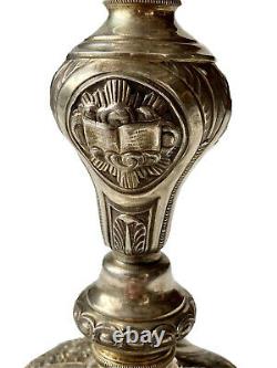 Calice And Patène Silver Massive Vermeil Period 19th Religiosa Antique Chalice