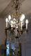Chandelier Cage Crystal, Glass And Bronze, Time Xix