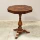 Charles X Period Walnut And Marquetry Table, Italy, 19th Century