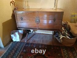 Charles X wedding chest or wig, shawl, and hat chest, Charles X period