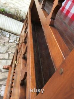 Cherry wood Brittany dish-drainer cupboard, 19th century