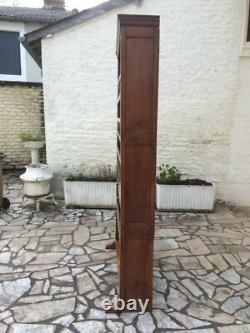 Cherry wood Brittany dish-drainer cupboard, 19th century