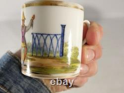 Chinese-style porcelain cup, Paris, early 19th century