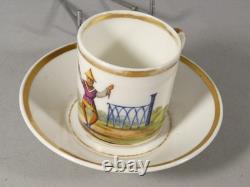 Chinese-style porcelain cup, Paris, early 19th century
