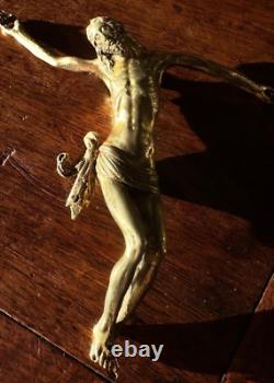 Christ in gilded bronze 16th century, High Middle Ages, medieval