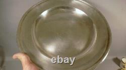 Christofle, Great Round Service Plate In Silver Metal, Era Xixth
