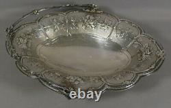 Christofle, Table Center, Basket Basket Silver Metal Era End Xixth