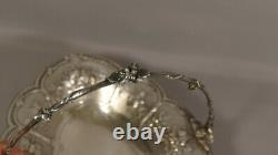 Christofle, Table Center, Basket Basket Silver Metal Era End Xixth