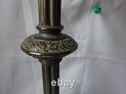 Church Candle Holders in Bronze. 120 early 20th century.