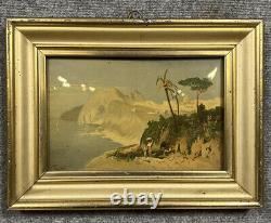 Cleto Capri Two Superb Orientalist Watercolors Late 19th Century