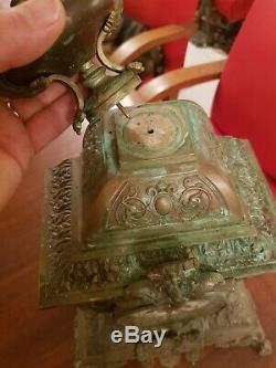 Clock Bronze Combine Napoleon III Era Late Nineteenth S