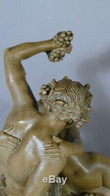 Clodion, Satyr Playing With A Nymph, Terracotta Sculpture Time XIX