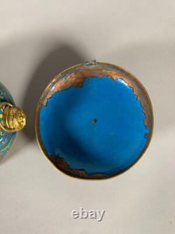 Cloisonné bronze box China Jiaqing period 19th century