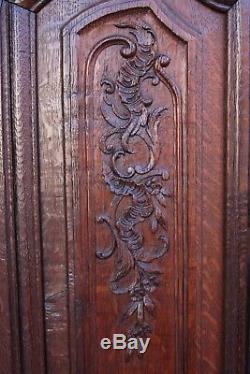 Corner Cabinet Oak Louis XV Style Nineteenth Time
